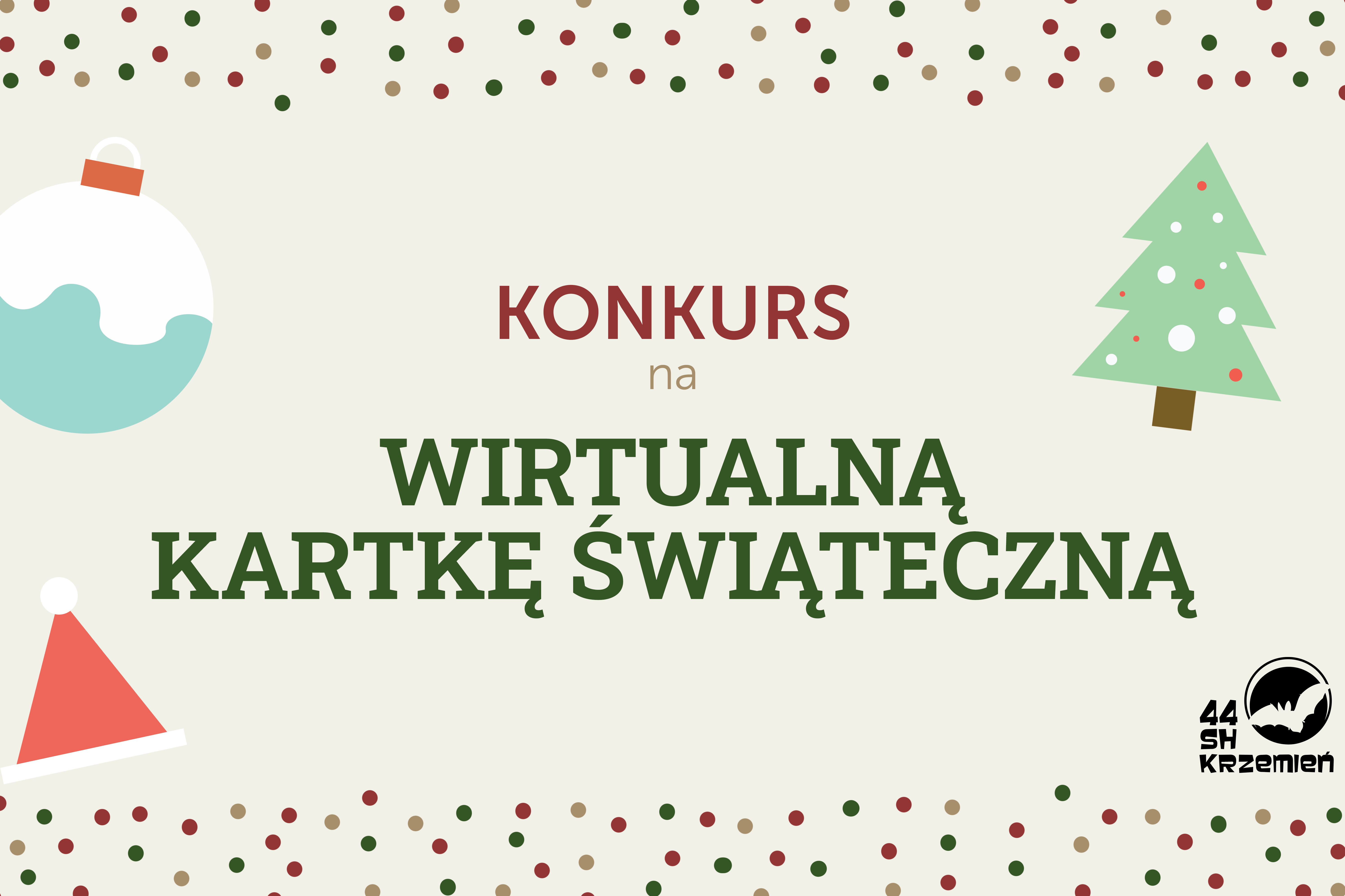 Konkurs na Wirtualną Kartkę Świąteczną 2020!